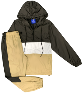 Nuevo estilo, logotipo personalizado, impermeable, ligero, poliéster, nailon, rompevientos, chándal para hombre, chándal cortavientos de nailon para exteriores - Product Image 1