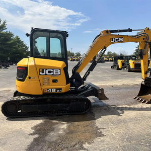 รถขุดขนาดเล็ก JCB 48Z ปี 2021 แบบตีนตะขาบ เครื่องยนต์ Isuzu กระบอกไฮดรอลิก KYB มอเตอร์เกียร์ PLC กำลังขุดสูง รับประกัน 3 ปี - Product Image 1