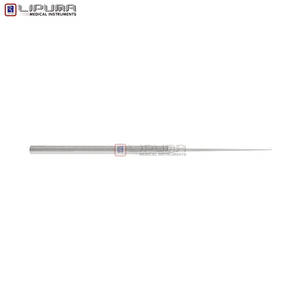 Instrumento Quirúrgico de Otología de Acero Inoxidable, Punta de 45 Grados, Diámetro de 0.6 mm, Longitud Total de 153 mm, Instrumentos Médicos - Product Image 2