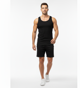 Alpha Comfort <b>Black</b> Cotton <b>Vest</b> for Men Sleeveless Design with Soft Breathable Fabric Stretch Fit Perfect for Everyday Use - Product Image 6