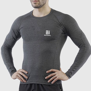 Camiseta de Compresión Ajustada para Hombre, Control de Abdomen, Camiseta Deportiva, Control de Grasa Abdominal, Moldeador Corporal de Compresión - Product Image 1