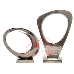 2025 Meilleure vente en aluminium en forme de coeur Sculpture de table Décor de bureau - Product Image 6