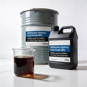 Metionina Hidroxilada Líquida de Grado Alimenticio para Sistemas de Alimentación de Aves y Cerdos - Product Image 3