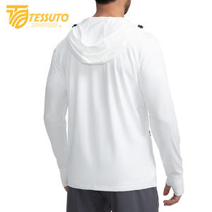 เสื้อมีฮู้ดสไตล์ฮิปฮอปผ้าฝ้าย100% หนักสำหรับผู้ชายเสื้อฮู้ดแบบวินเทจปักลายด้วยซิป - Product Image 2