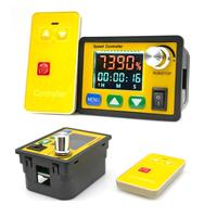DC6-55V 30A Remote Control Intelligent DC Brush Motor Speed Controller Tachometer Chronograph Timer Cycle Start Stop LCD Display