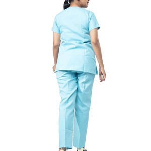 Uniformes de hospital, conjuntos de uniformes de enfermería Unisex, monos de manga corta a la moda, conjuntos de uniformes de enfermera, tela de lona de alta calidad - Product Image 3
