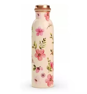 Botella de agua de cobre notable antibacteriana Botella de agua potable de calidad estándar para oficina Hogar y regalos corporativos - Product Image 3