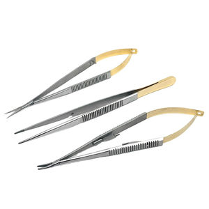 Castroviejo Portaagujas Dental de 18cm, 3 uds., pinzas para implantes de ortodoncia, tijeras quirúrgicas, herramientas dentales para odontología - Product Image 4