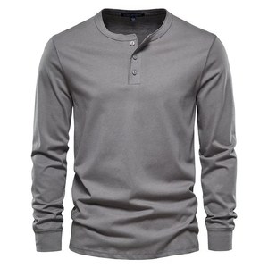 เสื้อ Henley แขนยาวของผู้หญิงสำหรับ2025เสื้อผ้าลำลองสำหรับใส่ในชีวิตประจำวันแบบนุ่มใส่สบายเนื้อผ้าลายพื้นมีกระดุมแบบคลาสสิก - Product Image 4