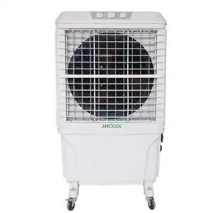 Enfriador de aire evaporativo portátil JHCOOL JH601 6000cmh con 250W de potencia con Panel de botones manual con CE CB Rohs