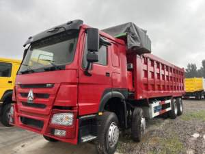 Camión Volquete Pesado Diésel Usado SINOTRUK HOWO 8X4, Motor Weichai de 351-450HP, Euro 2, 20-25T GVW, Volante a la Izquierda, para Minería - Product Image 3