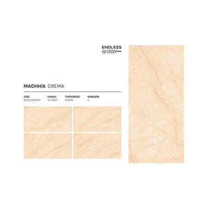 Azulejos de pared y suelo brillantes de porcelana pulida de 600x1200MM de alta calidad de 5mm de espesor para decoración de interiores de Hotel - Product Image 4