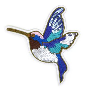 Custom Animal Sequins Embroidered Patches - Product Image 2