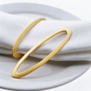 Porte-serviettes en aluminium dernier modèle en métal fait à la main, parfait pour la décoration élégante de la vaisselle - Product Image 3