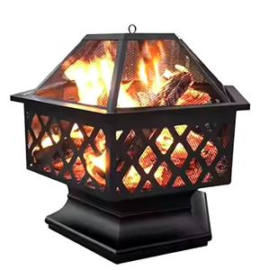 Pozo de fuego de metal portátil de alta calidad para barbacoa al aire libre Jardín de leña Patio Pozo de fuego Diseño de metal popular para uso en el patio trasero - Product Image 1