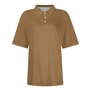 เสื้อโปโลผู้หญิงแขนสั้นแห้งเร็วเสื้อโปโลแบบสั่งตัดสไตล์ลำลอง - Product Image 6