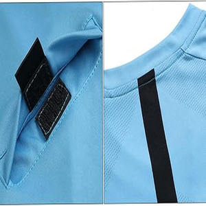 Conjunto de Uniforme de Fútbol de Dos Piezas, Camiseta y Pantalones Cortos Cómodos para Niños y Niñas, Servicio OEM, Subido por Dress Sports - Product Image 5