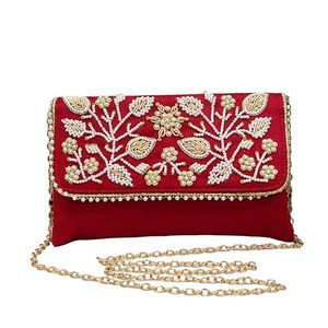 Top Look Handmade Beaded Clutch Purse for Unique Fashion Statement Premium Beaded Clutch Purse for Luxury Evening Accessories - Product Image 2