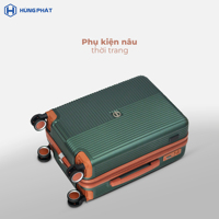 Valise rigide PC vert foncé 620 à prix raisonnable, bagage à main 20/24 pouces, chariot en aluminium durable, roues pivotantes à 360 degrés