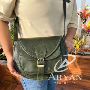 กระเป๋าสะพายไหล่สำหรับผู้หญิงทำจากหนังวัวแท้ลาย2024จุของได้มากกระเป๋าสะพายแฟชั่นแนววินเทจ - Product Image 1