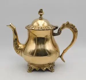 กาต้มน้ำร้อนทำด้วยมือ,กาน้ำชา Humorized สำหรับเสิร์ฟชาโฉมใหม่โลหะหม้อชาในราคาขายส่งการออกแบบใหม่กาต้มน้ำ - Product Image 5