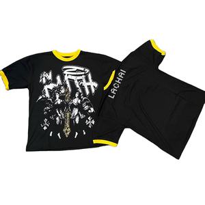 Pakistan T-shirt en coton de haute qualité avec col rond Logo personnalisé Impression numérique Style tricoté formel - Product Image 3