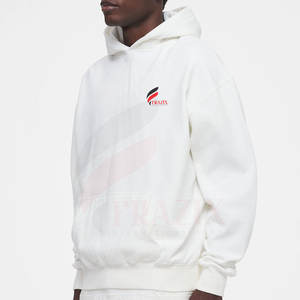 Hoodie Homme Personnalisé Grande Taille 2023 à Faible MOQ, 100% Coton, Couleur Unie Hiver, Vêtement Décontracté Respirant et Séchage Rapide - Product Image 2