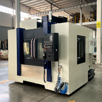 Centre d'usinage vertical CNC VMC850 certifié CE, machine de fraisage 3, 4, 5 axes, commande GSK, BT40 simple pour la découpe de pièces métalliques