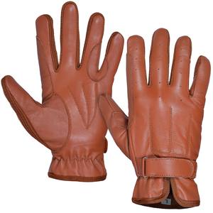 Gants d'équitation en cuir synthétique noir, dernier design 2026, unisexes, pour sports équestres, vente en gros - Product Image 1