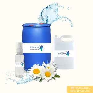 100% extracto líquido de grado cosmético de hidrosol de manzanilla alemana orgánica pura de flores de manzanilla para el cuidado de la piel Etiqueta Privada - Product Image 4