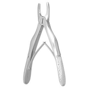 Forceps d'extraction dentaire Forceps d'extraction des racines inférieures pour adultes et enfants Instrument d'extraction des dents en acier inoxydable CE OEM - Product Image 3
