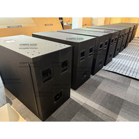 Haut-parleur Audio professionnel Subwoofer Cabinet 4000W Neo Bass Box Big Power Outdoor DJ Subwoofer Enclosure bouleau contreplaqué