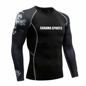 Chemises de protection pour hommes MMA, prix de gros, personnalisables, respirantes, élégantes, écologiques, manches longues, 100% polyester, service OEM - Product Image 1