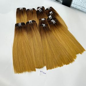 ผมมนุษย์ทำจากกระดูกขิงสีเหลืองผมตรงแบบเรสมี่มีเส้นผม100% แบบเวียดนาม - Product Image 5