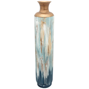 Jarrón de flores de la más alta calidad, diseño personalizado, jarrones de flores para sala de estar, decoración del hogar, jarrones de Metal, aspecto Simple y elegante - Product Image 1