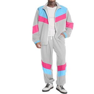 Chándal cortavientos deportivo de nailon para mujer, Chaqueta corta con pantalón acampanado, ropa para adultos, chándal de calidad premium OEM - Product Image 5