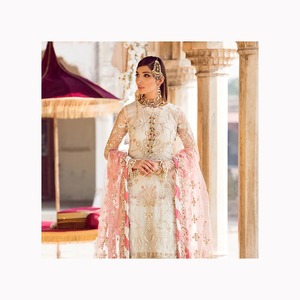 Dupatta/chal de terciopelo bordado dorado para mujer, ropa pesada bordada para fiesta y boda, Dupatta India pakistaní - Product Image 6