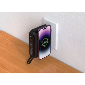 Cargador Universal Oxnard 5 en 1 de 65W, Gadgets Personalizados, Bancos de Energía de 65W para Uso Universal, Producto Promocional - Product Image 2