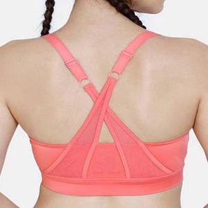 Soutien-gorge de sport personnalisé à fermeture éclair sur le devant pour femmes, vêtements d'entraînement à fort impact, soutien-gorge de sport à sangle réglable, soutien-gorge croisé pour femmes - Product Image 3