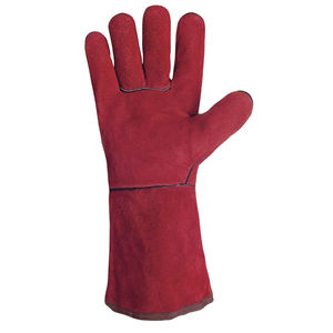 2025 New Arrival Best Quality Cowhide Leather <b>Welding</b> <b>Gloves</b> Heat Resistant Work <b>Gloves</b> for Gardening OEM Design - Product Image 2