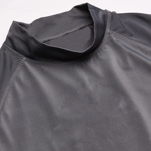 Chemise à manches longues gilet de protection contre les éruptions cutanées vêtements de protection solaire imprimé personnalisé sport coupe ajustée pour hommes sublimation éruptions cutanées - Product Image 4