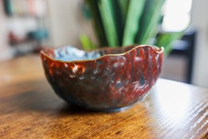 Cuenco decorativo de resina artístico único, estilo artístico contemporáneo, perfecto para mesa de entrada o decoración elegante de la India - Product Image 3