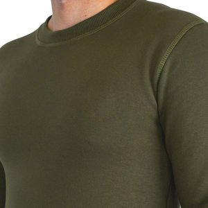 Sudaderas con Capucha de Algodón 100% Teñido Liso de Corte Holgado para Otoño, con Logotipo Personalizado, Ropa de Moda Urbana de Alta Calidad para Hombre, Venta al por Mayor - Product Image 5