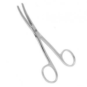 Fórceps de vendaje Bryant de acero inoxidable alemán Premium, instrumento quirúrgico curvo de 13cm, Manual, certificado CE Med Impact - Product Image 2