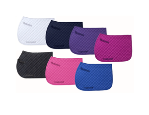 แผ่นรองอานม้าสี่เหลี่ยมแบบอังกฤษผ้าคอตตอนอุปกรณ์ขี่ม้าสำหรับฝึกขี่ม้า - Product Image 1