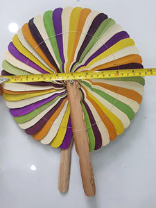 Abanico de Hojas de Palma, Abanico Decorativo Hecho a Mano para Ceremonias de Boda, Eventos, Logotipo OEM de Vietnam por Ms Violet - Product Image 6