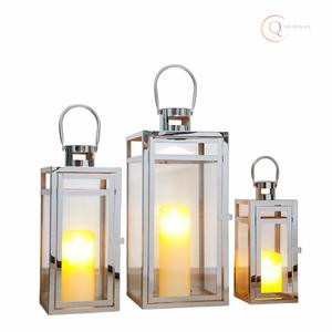 เชิงเทียนโลหะหรูหราสำหรับเดือนรอมฎอน |   กันน้ำและทนทานสำหรับใช้ภายในอาคารในสวน ระเบียง และห้องนั่งเล่น - Product Image 5