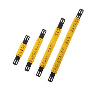 Bandes de marquage de câbles durables - Étiquettes de marquage de fils réutilisables pour la gestion des câbles Bandes de marquage de câbles en PVC/nylon de qualité supérieure - Product Image 5