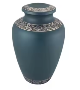Handcrafted Elegant Large Adult Cremation Urn Memorial Decorative <b>Floor</b> <b>Vase</b> for Burial for Funeral Use - Product Image 6