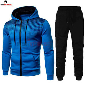 Wholesale Quality Fall <b>Running</b> Set Men Long Sleeve <b>Jacket</b> Sweatpants Sportswear Fitness Hoodies Sweatshirt Male Tracksuit - Product Image 6